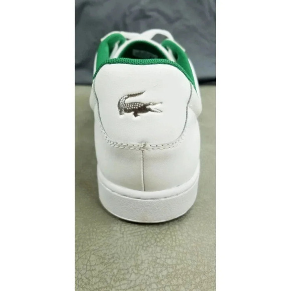 Lacoste Size 13 Men's Hydez 119 ECO Ortholite White Lace Up Fashion SneakerLogo - Picture 10 of 15